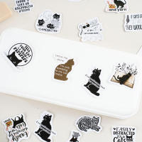 46pcs Pegatinas Creativas De Gatos Lindos Y Vivos Para Estudiantes DIY Skateboard Helmet Tazas Laptops Scrapbooks - details 7
