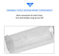 Filtro De Inflación Para Acuario De 12/16mm Protector De Red De Acero Inoxidable Accesorio De Filtro Para Tanque De Peces Tamaño S/L - details 7