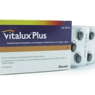 Vitalux Plus 84 Capsulas Gelatina Blanda - 1