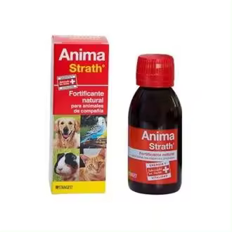 Laboratorio Stangest: Fortificante Reconstituyente ANIMA STRATH 100 Ml Stanvet - Complemento Nutricional 100% Natural para Mascotas - 1
