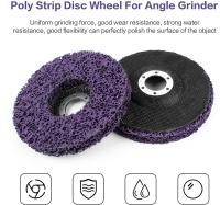 Discos De Estrás Polímero Para Limpieza Y Pintura Eliminador De Rusticidad Durable Para Motos Y Grindereos De Ángulo - details 2