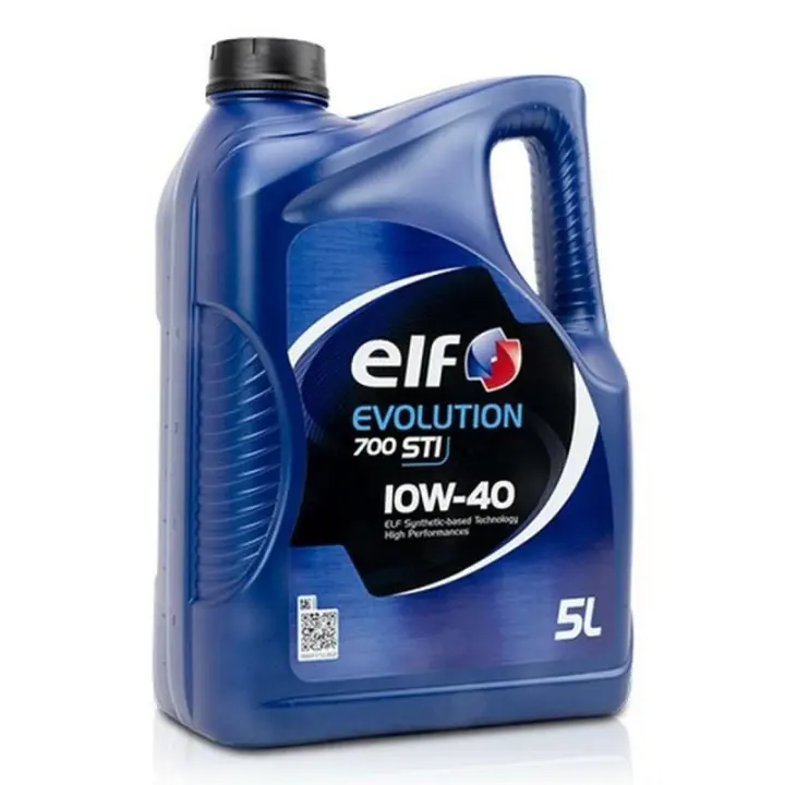Aceite de Motor para Coche Elf Evolution 700 STI 10W40 5 L - 1