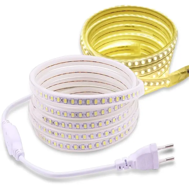 Tira de LED 3M 4000KAC 220V Interior Exterior IP67 Impermeable SMD 5730 120led/m Tira de LED no necesita transformador - 1
