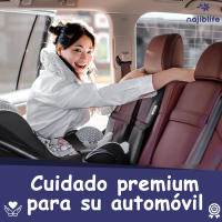 najiblife  Protector asiento coche silla bebe Regalo,  Funda negra isofix universal - details 5