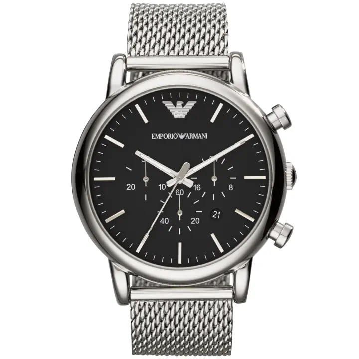 EMPORIO ARMANI AR1808 Reloj para hombre de Maple Negro Emporio Armani - 1