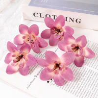 10Pcs Flores Artificiales 5CM Para Decoración De Hogar Fiesta Boda Jardín Accesorios Para Coronelas Y Manualidades - details 10