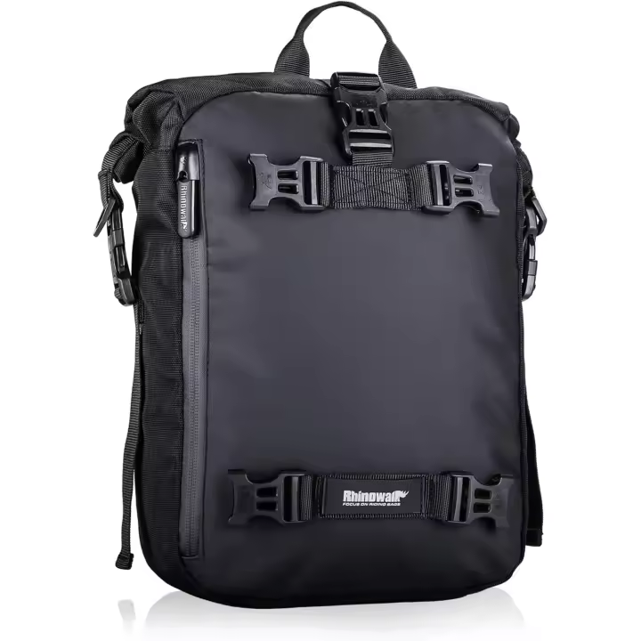 Bolsa de tanque de motocicleta 10/20/30L Bolsa de almacenamiento de sillín multifuncional Bolsa impermeable de gran capacidad Asiento trasero de la motocicleta Bolsa de cola ligera - 1