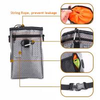 Bolsa Portátil Para Mascotas Con Cinturón Ajustable Y Cuenco Plegable Herramienta Multifuncional Para Entrenamiento Al Aire Libre Almacenamiento De Alimentos Para Perros - details 4