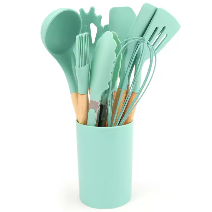 Juego de Herramientas de Cocina de Silicona de 12 Piezas - 1