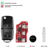 Llave Remota Inalámbrica Xhorse XKB520EN 2da Generación Para Tipo B5 5 Piezas Por Lote Soporte De Programación Inalámbrica - details 3