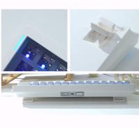 Teclado Mecánico ZUOYA Gmk61 Kit De Retroiluminación RGB Bluetooth 2.4G Wireless 3-mod Hot-swappable Estructura De Ganchos Para Escritorio Portátil Tablet - details 5