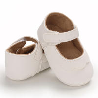 Zapatos De Princesa Para Bebé Niña En Lace Blanca Mocasines Con Lazo Y Borde Antideslizante De Goma Primera Calzado Para Caminar - details 89