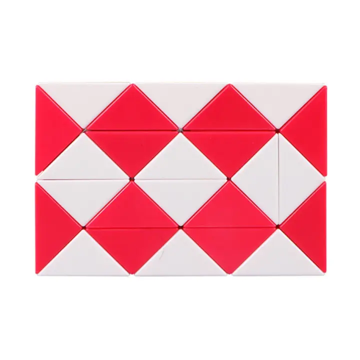Juguete De Puzzle Para Niños QIYI Cubos De Serpiente Transformables Con 24 Secciones Regalo Educativo De Plástico Apta Para Edades 3+ - 1
