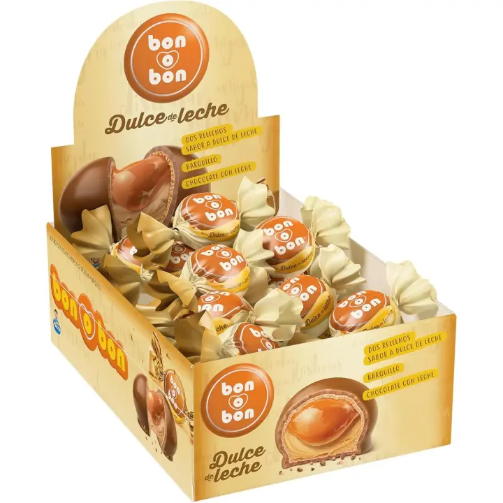Arcor bon o bon Bombón sabor Dulce de Leche 30u (450g) - 1