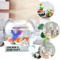 Elegantes Peceras de Cristal Redondas - Un Toque de Belleza Serena para tu Hogar u Oficina - details 2