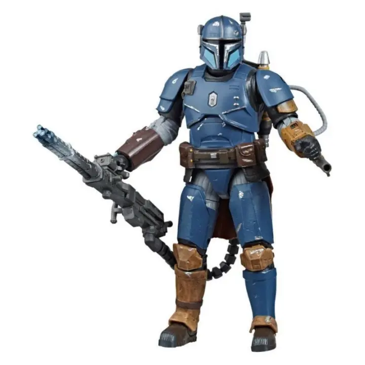 Figura Heavy Infantry Mandalorian Deluxe The Black Series Star Wars Articulada 19 cms - 1