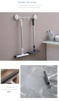 Limpia Ventanas Herramienta De Limpieza 2 En 1 Con Palanca Retráctil Cepillo Y Esponja Para Vidrio De Coche Ducha Puerta De Vidrio - details 8