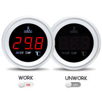 Gauge De Temperatura De Agua 52mm Para Coche Con Pantalla Digital LED Y Función De Alarma Medidor De Nivel De Combustible Voltímetro Y Presión De Aceite - details 10