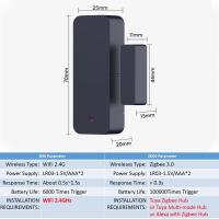 Sensor De Puerta Y Ventana WiFi Zigbee Tuya Seguridad Burglar Alarm Sensor Magnético Inteligente Compatible Con Alexa Google Home Smart Life - details 2