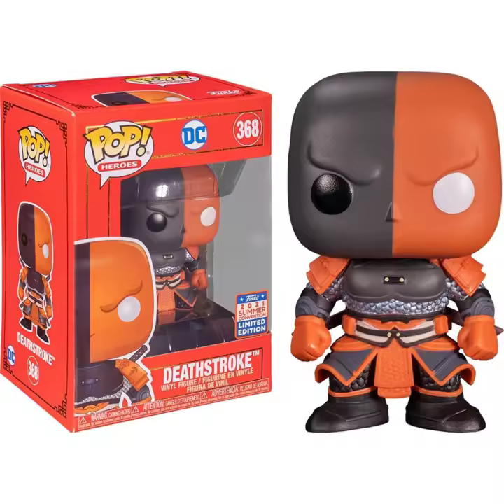 Funko Pop! DC Palacio Imperial - Deathstroke EXCLUSIVO SDCC21, 51397, Nº368 - 1