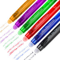 Set De 6 Bolígrafos De Gel Retráctiles Y Borrables 0.5mm Multicolor Tinta Magia Para Escuela Y Oficina Suministros De Escritura Con Mango Lavable - details 2