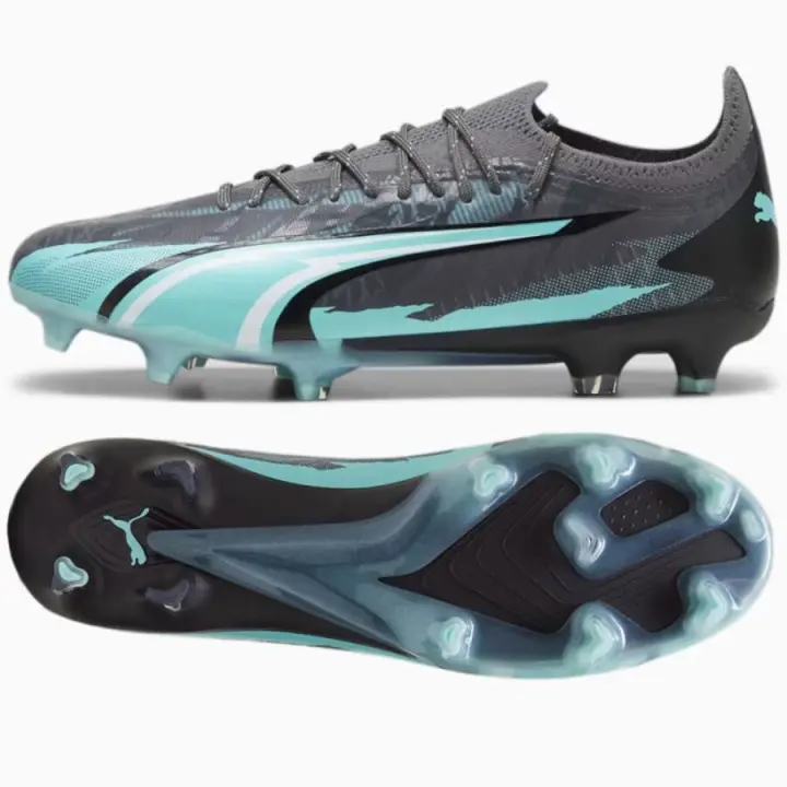 Puma Ultra Ultimate Rush FG/AG M 107827-01 football shoes – Botines de fútbol diseñados para máxima velocidad, suela híbrida de alto rendimiento y materiales ultraligeros que optimizan la aceleración en el campo. - 1