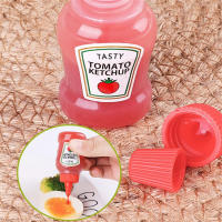 Mini Botellas De Squeeze Para Condimentos 25ml Jars Dispensadores De Miel/Ketchup/Salsa De Soja/Aderezos Para Almuerzo Recipientes Comestibles Ecológicos - details 6