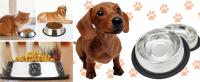 2x Cuencos para Perros con Base Antideslizante. Comedero para Mascotas de Acero Ixidable. Bebedero para Gatos Hipoalergénico. Fácil de Limpiar y Apto para Lavavajillas - details 2