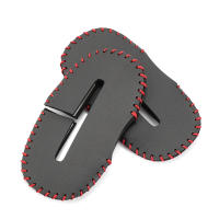 Protector De Hebilla De Cinturón De Seguridad Para Coche En Cuero Accesorio De Seguridad Antiscratch Para Interior Del Vehículo - details 3