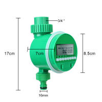 Controlador De Riego Automático Con Pantalla LCD Válvula De Control De Agua Para Jardín Tiempo De Riego Inteligente Dispositivo De Medición - details 8