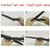 Limpia Para Kia Carens MK2 Rondo UN 2006-2011 Limpieza Trasera Ventosa Vidrio Puerta Trasera Ventilador De Aire Acondicionado - details 3