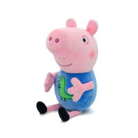 Muñeco De Peluche Peppa Pig George 30cm Relleno De Algodón PP Muñeco De Vestir Para Niños Juguetes De Anime Figura Modelo Regalos De Cumpleaños - details 14