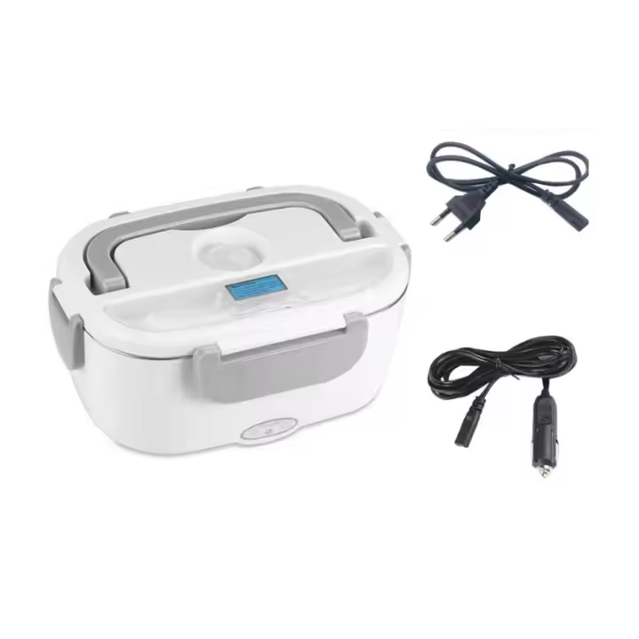 Fiambrera con refrigeración Eléctrica PARA EL Coche, fiambrera portátil, 110V, 220V, 12V, 24V, enchufe europeo y estadounidense, ventilador de flecha, Juego de Contenedores - 1