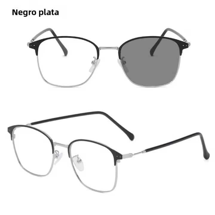 Gafas Anti Luz Azul Fotocromáticas UV400 Para Hombres Y Mujeres Lentes Anti Radiación Para Computadora Y Juego Gafas De Sol - 1