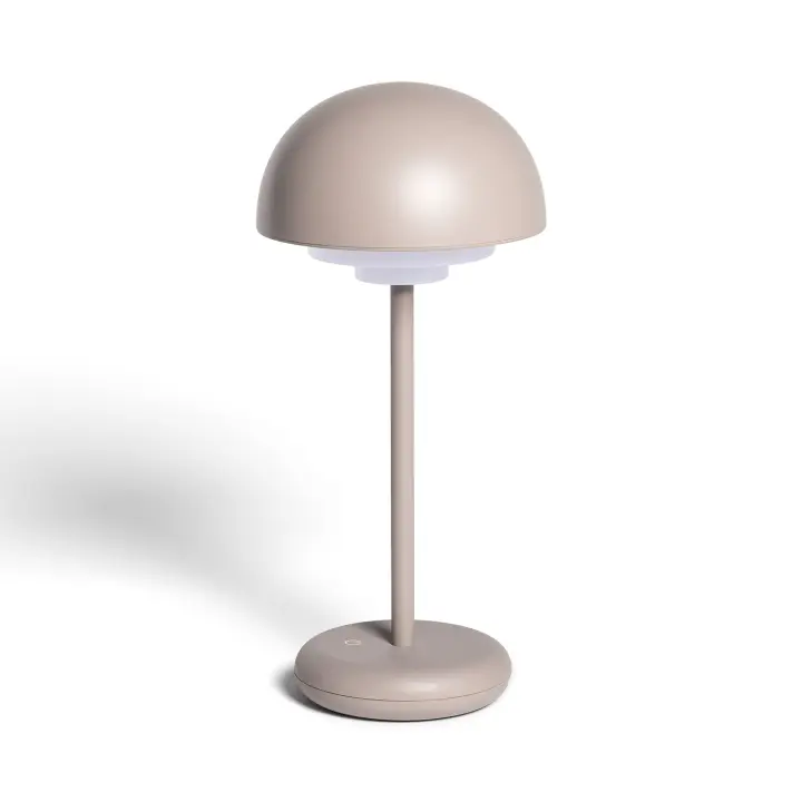Ledkia Lámpara de Mesa LED Portátil Exterior con Batería USB Recargable Galdan Topo - 1
