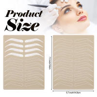 5pcs Piel De Práctica Para Microtejido De Cejas Simulación De Maquillaje Permanente Suministros De Tatuaje PMU Para Entrenamiento De Cejas - details 1