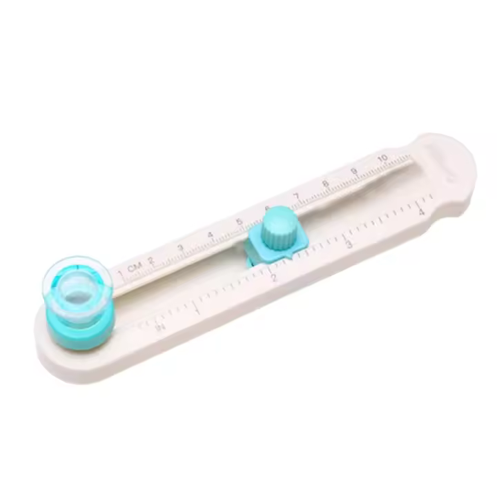 Cortador De Círculos De Papel Plástico Multifuncional Para Manualidades Y Tarjetas Tamaño 2-20cm Herramienta De Corte Para Oficinas Estudios Y Hogar - 1