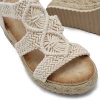 Calzados Soraia - Sandalia Mujer - Pala de Yute - Plataforma - Hebilla - details 1