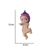 Figura De Anime Miniatura Cute Doll Dreaming Serie Adornos Para Niños Y Fans Regalo De Navidad Y Cumpleaños Decoración De Mesa De 8cm Unisex - details 11