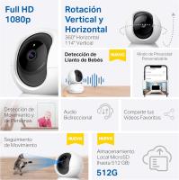 Tp - Link Cámara de Vigilancia Tp-link TAPO C200 Wifi 360° FHD 1080p Visión Nocturna Detección de Movimiento - Compatible con Alexa - details 2