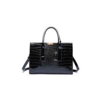 Bolso de mano de lujo para Mujer, Bandolera de Charol PU de Diseño de Cocodrilo, Bolso de Hombre Retro - details 6