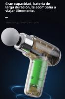 Pistola de Masaje Profesional 6 Velocidades,4 Cabezales Intercambiables,Tecnología Silenciosa,Portátil para Músculos y Articulaciones - details 15