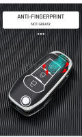 Funda De Llave De Coche TPU Para Ford Fusion Fiesta Escort Mondeo Everest Ranger Figo Ecosport MK8 Kuga F150 Con Llavero - details 3