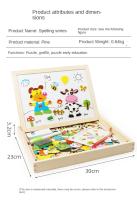Rompecabezas De Madera Para Niños Y Niñas Juego De Dibujo Preescolar Para Niñas De 3-5 Años Regalo De Cumpleaños Montessori - details 10