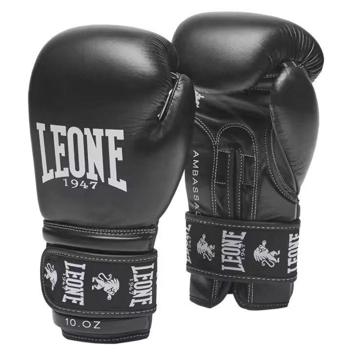 Leone1947 Guantes De Combate Ambassador Negro Adulto - 1