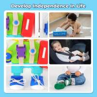 Juguete De Autobús Con Sonido Y Luz Juego De Ocupación Montessori Educativo Musical Para Niños Y Niñas Edad 4-6 Años Material ABS - details 26