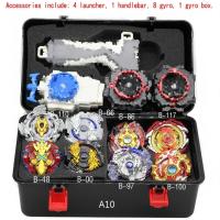 Nuevo Takara Tomy Beyblade Burst Metal Fusion Juego De Lanzador De Metal Y Grips Paquete De Juguetes Para Combate - details 11
