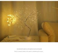 Luz De Árbol De Fuego Y Perla Con Interruptor Táctil USB Y Caja De Batería Luz Nocturna LED Con Hilo De Cobre Para Decoración De Navidad - details 4
