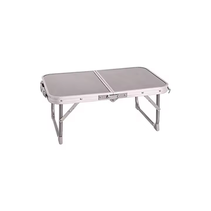 Mesa Plegable de Camping/Picnic 2 Colores Estructura de Aluminio con Asa para Transportar - 1