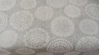 Texna Tela Loneta Estampada por metros Modelo Mandala Beige o Gris ancho 280 cmts - details 4